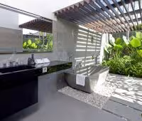 Villa Issi, Cuarto de baño