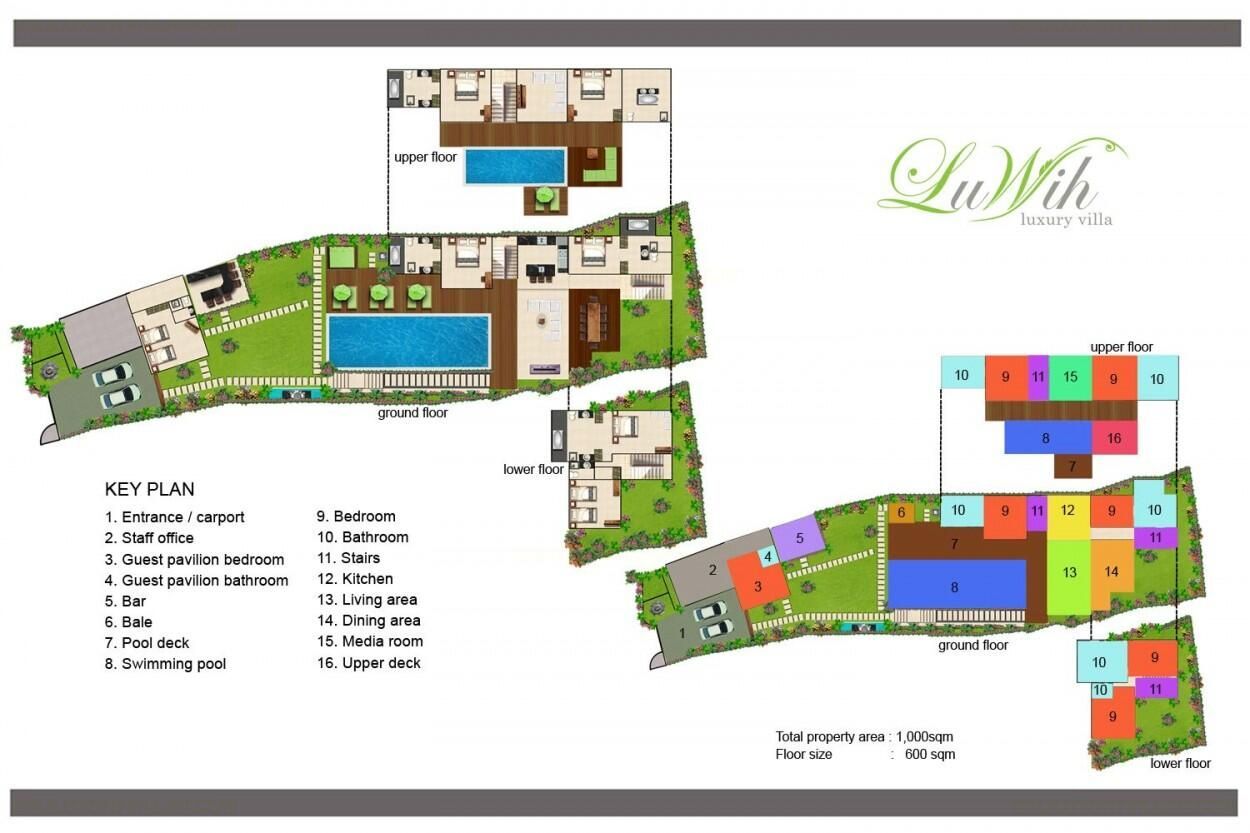 Villa LuWih Floor Plan