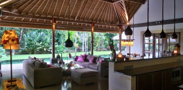 Villa Bamboo, Wohn-und Esszimmer
